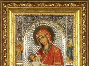 Ikona Bogorodice „Blagoslovena njedra“ Ikona Majke Božije sa tišinom na njedrima